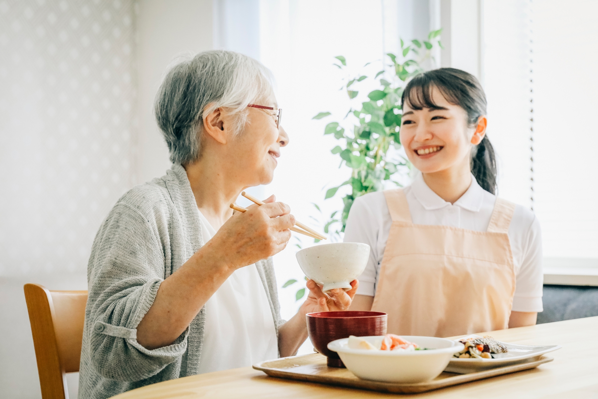 食事介助（介護施設栄養士）