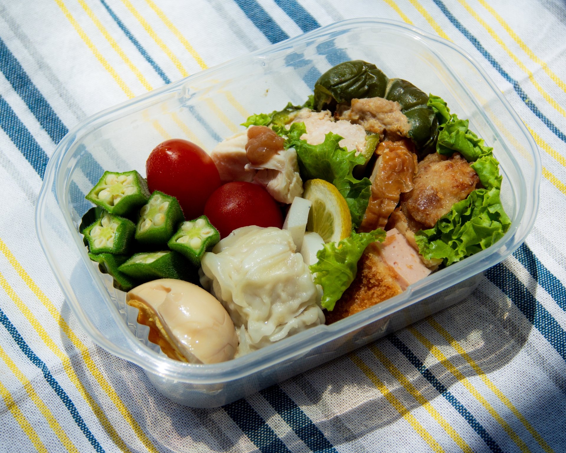栄養が取れる手作り弁当
