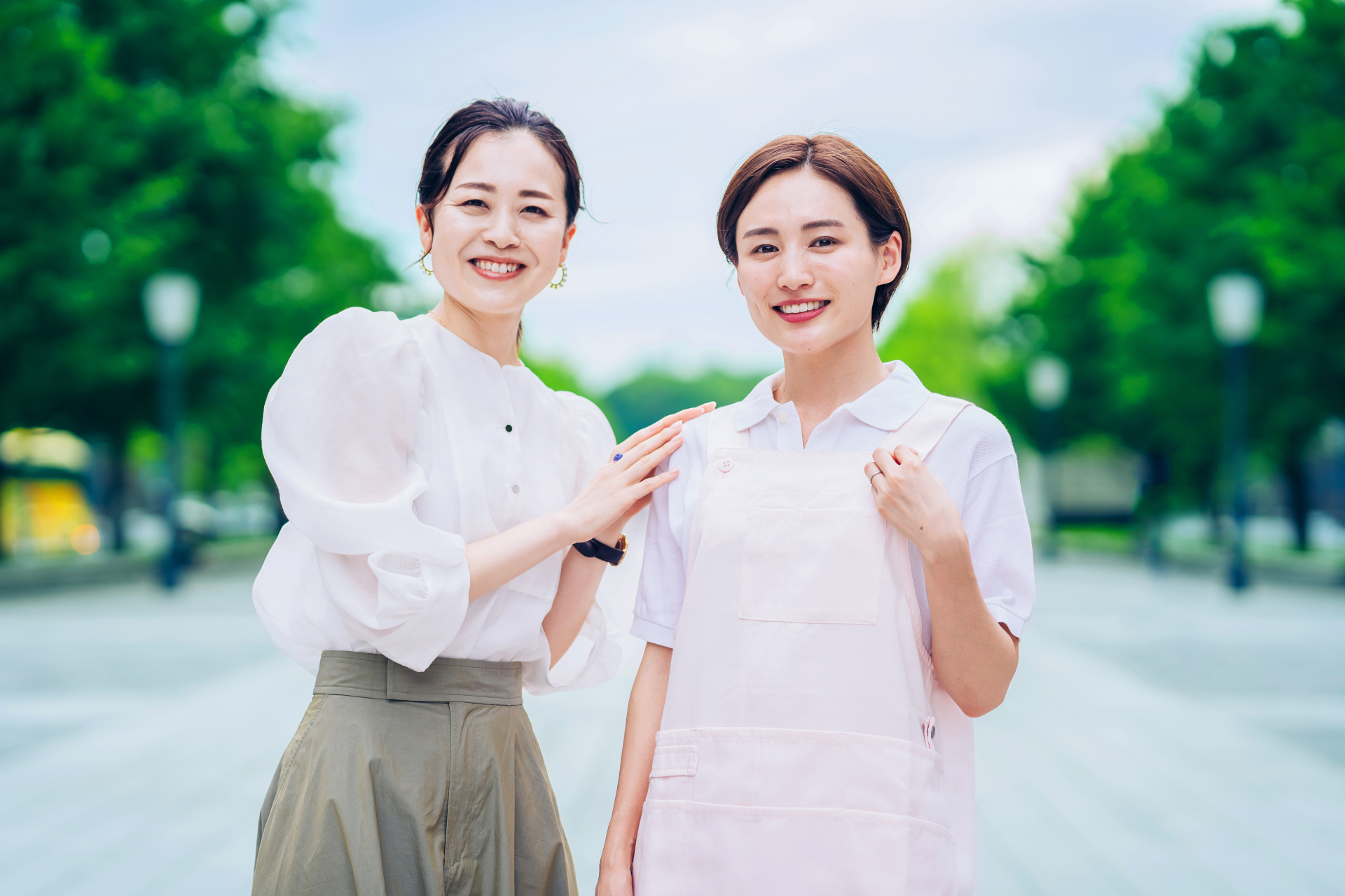 保護者と面談(園長主任)