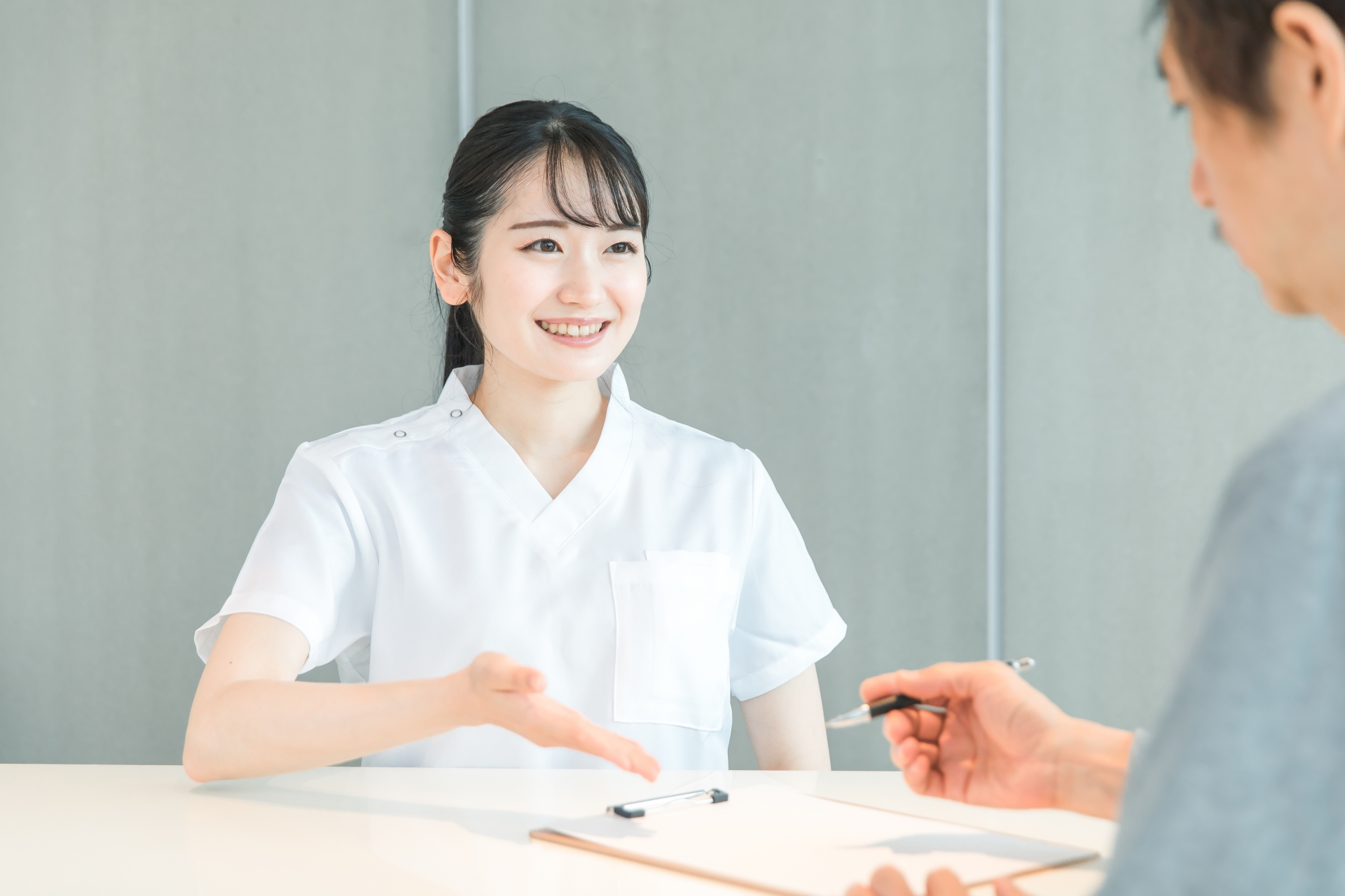 受付対応(クリニック看護師)